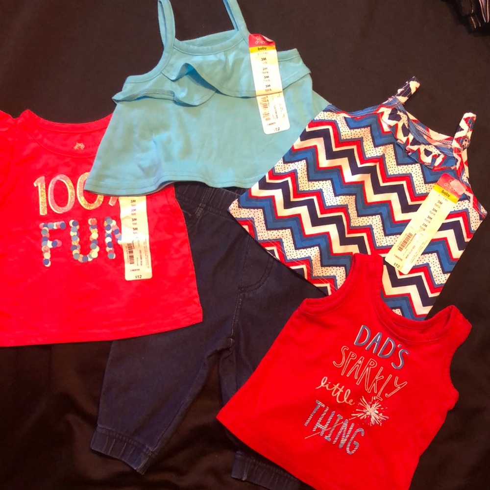 NWT 3 month baby bundle